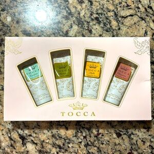 NIB Set of 4 Tocca hand creams 1.5 oz